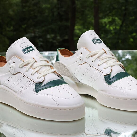 Adidas Rivalry Summer Low White Green Size 10 - Picture 11 of 13